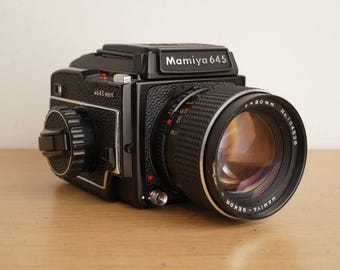 Mamiya M645 W/ 80mm 1:2.8 Vintage Professional Camera for 120 Film
