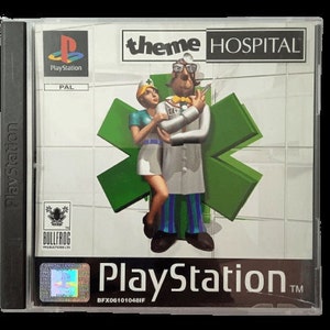 テーマ ホスピタル プレイステーション 1 CD/説明書 PAL