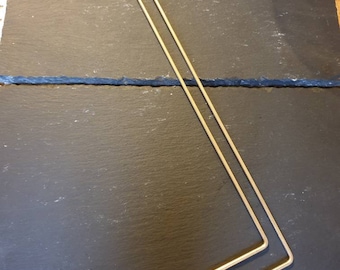 Traditional Long Solid Copper Divining Dowsing Rods Paranormal Ghost Hunting Spiritual Divination Gift