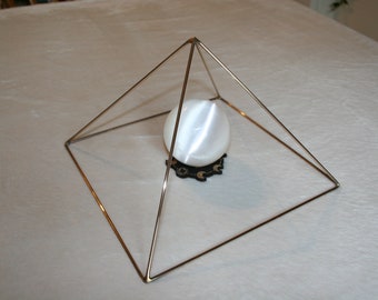 Copper Meditation Pyramid: Crystal Cleansing, Charging and Chakra Healing.