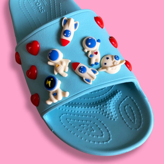Small Red Heart Crocs Charms Small Red Heart Jibbitz