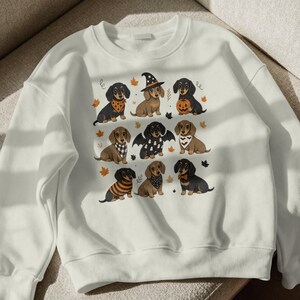 Cute Halloween Dachshund PNG – Spooky & Fall Dog Clipart