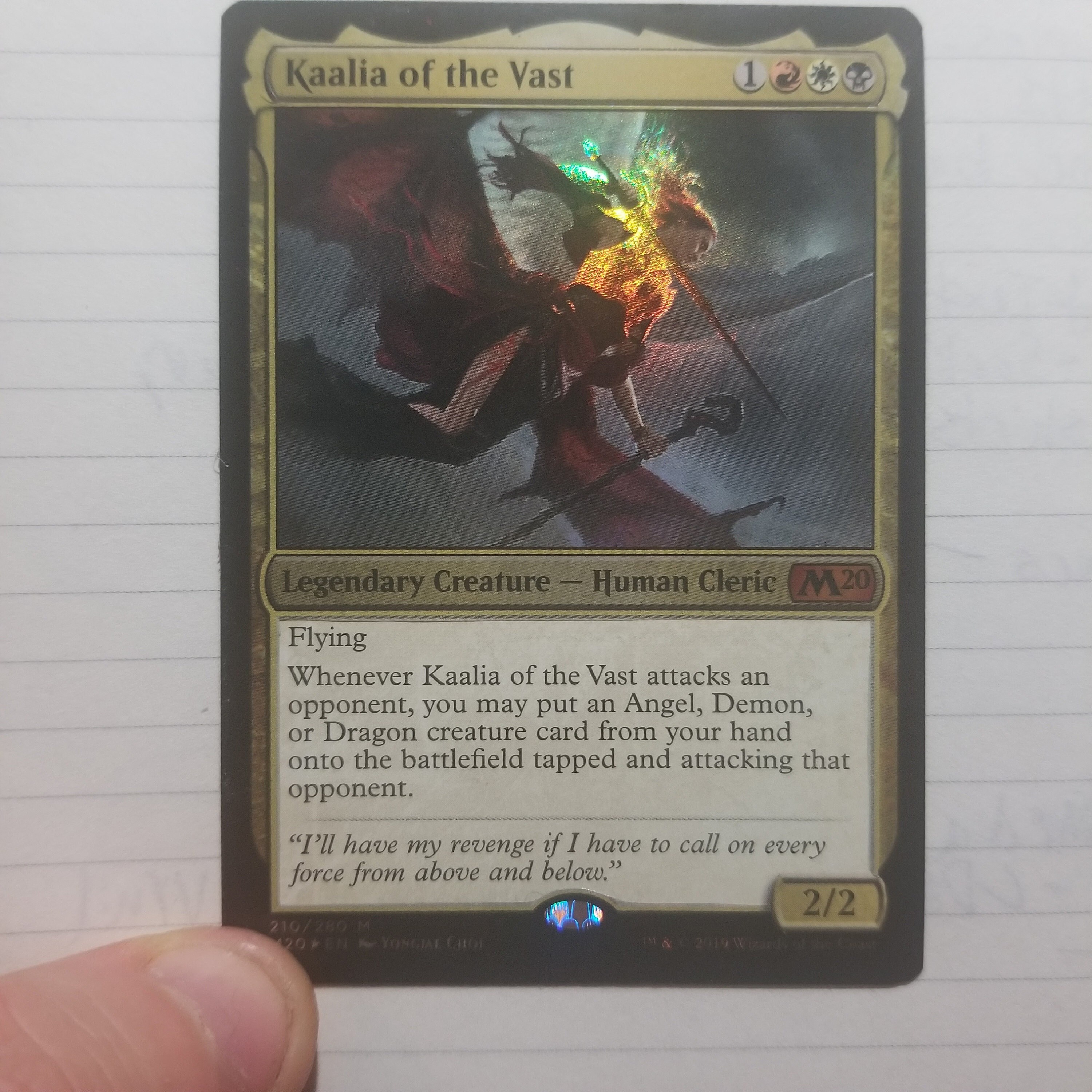 Kaalia Of The Vast Foil Peel Alter Etsy Uk Kaalia Of The Vast Foil Peel Alter Etsy Uk