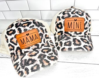 Mama and Mini Hats - Matching Mother Daughter Baseball Caps | Mama and Mini Matching Baseball Hats Mommy and Me Outfits