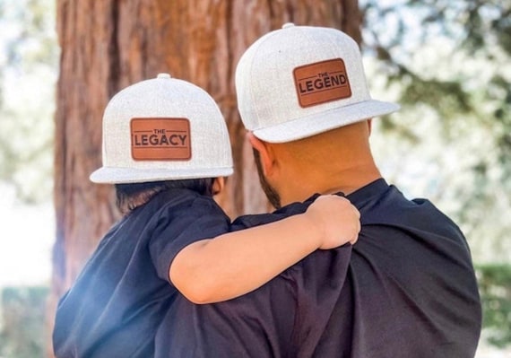 Buy Daddy and Me Hats, Matching Father Son Hats, Dad Son Hats, the Legend  the Legacy Hats, Fathers Day Gifts Online in India 