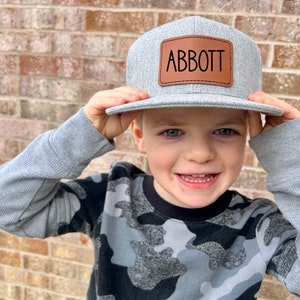 Personalized Kids Hat with Patch, Custom Hat for Kids, Hat for Boys and Girls, Personalized Hat