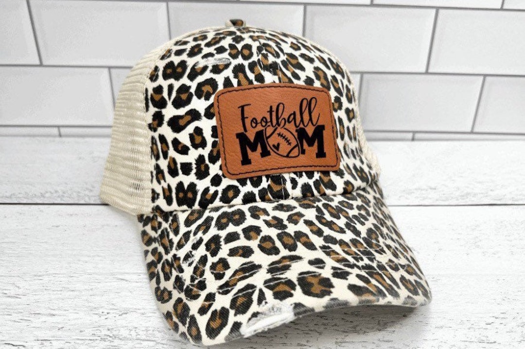 Cocomo Soul 'Mom Of Boys' Baseball Football Trucker Hat - Adjustable Dark Gray Mesh Cap