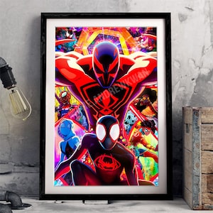 Across the Spider Family - Signed Art Poster