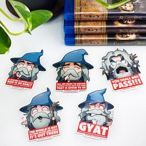 Gandalf Says Stickers