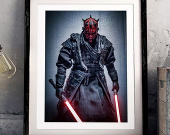 Darth Maul Print - Etsy