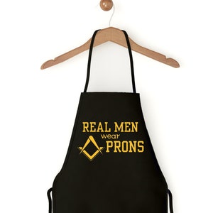 Masonic Cooking Aprons