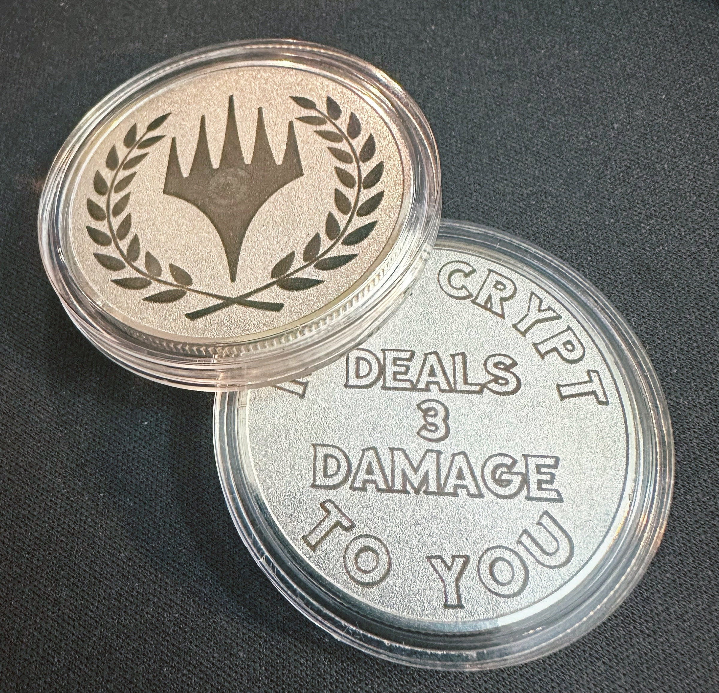 Mana Crypt Damage Coin - Etsy
