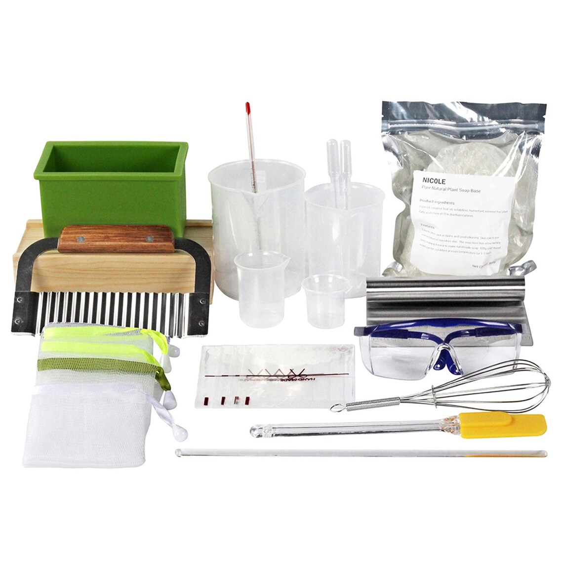 Completely DIY Soap Making Supplies Kit Silicone Mold Planer Etsy