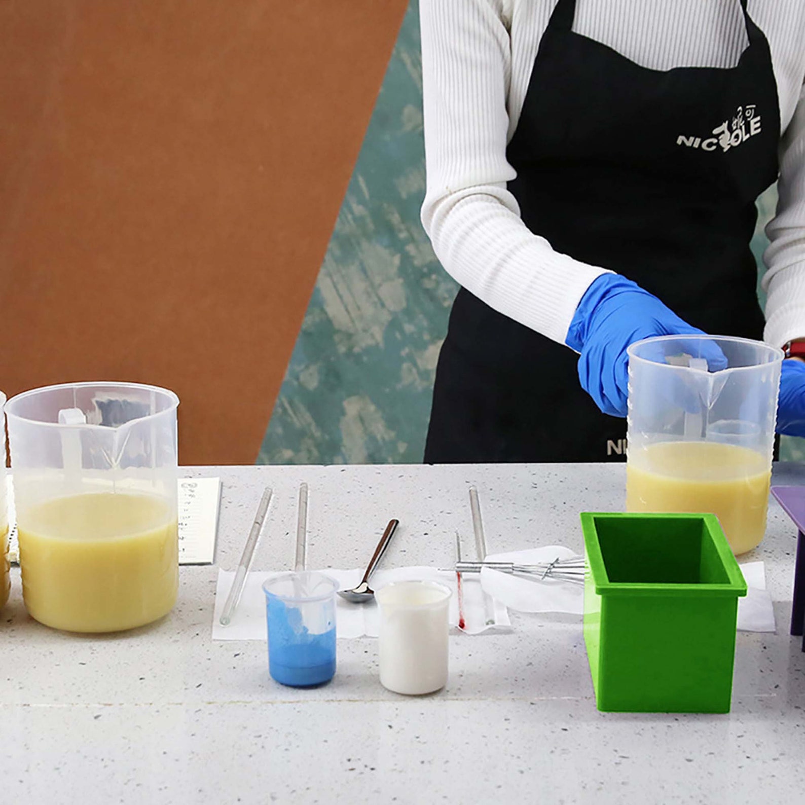 Completely DIY Soap Making Supplies Kit Silicone Mold Planer Etsy