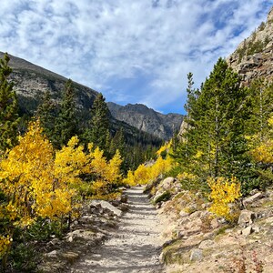 Fall Hike Through Rocky Mountain National Park, Colorado