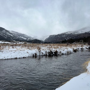 Winter at Moraine Park in Rocky Mountain National Park