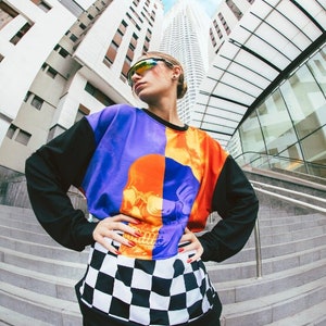 Satr Collection Unisex Eco-Friendly Crewneck Pullover Sweatshirt - Reunion