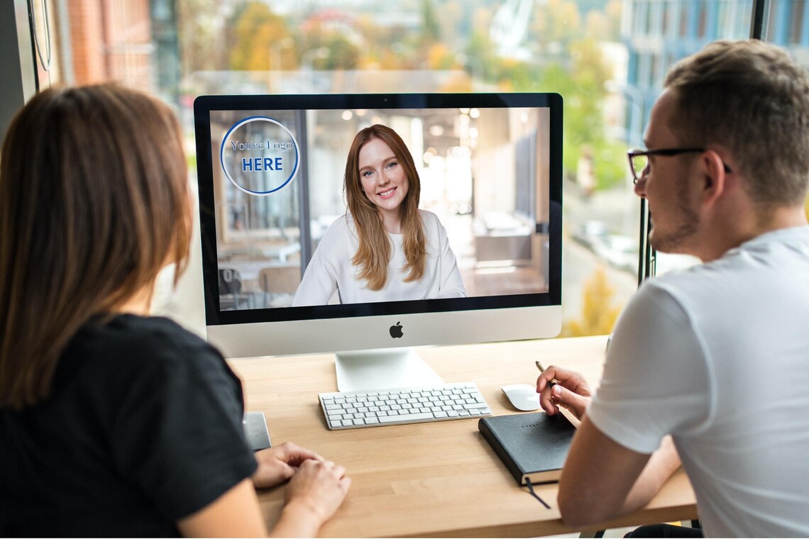 Zoom Background Logo Zoom Background Office Zoom | Etsy