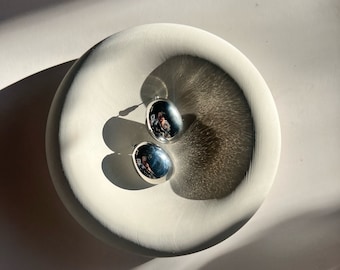 Concrete Coffee Table Tray: Minimalist Cement Catchall (6.5&quot;x 6.5&quot;)