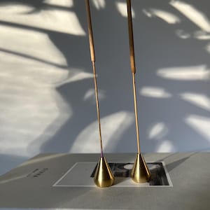 Incense holder, Incense burner holder, Incense Stick Burner, Incense Stick Holder, Incense Holder Minimalist, Brass Incense Burner