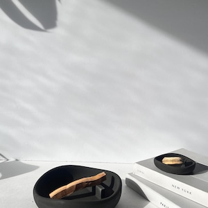 Palo Santo Holder Minimalist, Palo Santo Burner, Palo Santo Holder Concrete, Cone Incense Burner, Meditation Gift, Yogi Gift, Incense Holder afbeelding 8
