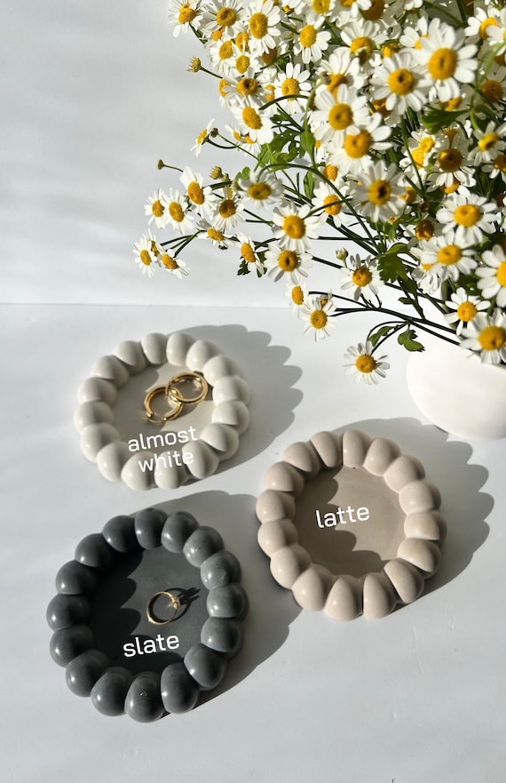 Portside Garden Round Concrete Coffee Table - Weathered Grey | West Elm
