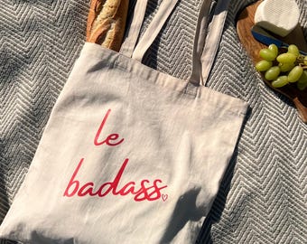 Bolso de mano Le Badass, bonito bolso de mano, regalo para mujeres fuertes, bolso de moda, bolso elegante, regalo para ella, bolso estético, regalo de San Valentín para ella