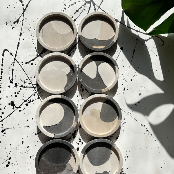 Concrete Coasters Etsy