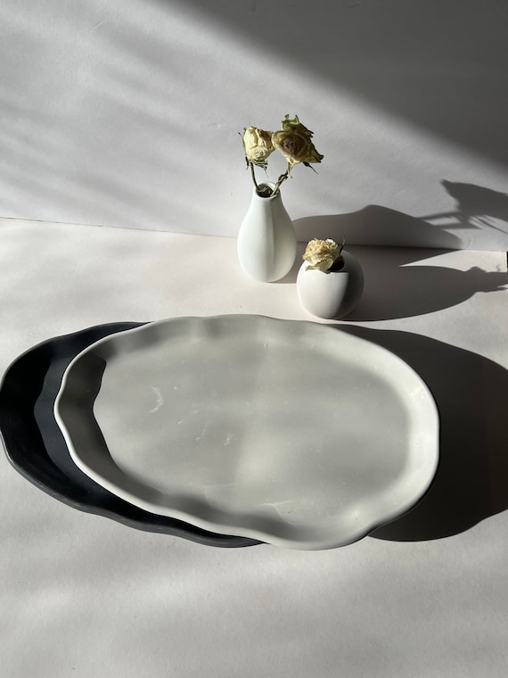 Concrete coffee table tray discount