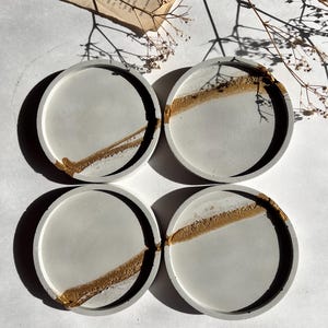 Concrete Coaster, Cement Coasters, Geode Coasters, Bar ware, Stone coasters, Cute coaster set, Unique coasters, Cool coasters, Boho Coasters