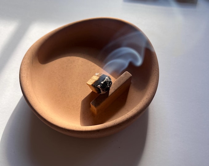 Concrete Palo Santo Holder, Incense Burner, Meditation Gift, Sage Burner