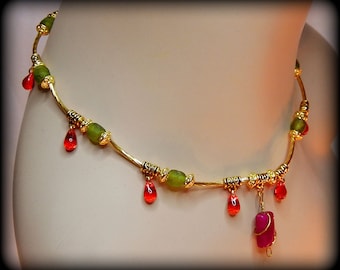 Persephone Necklace Bridal Ancient Style