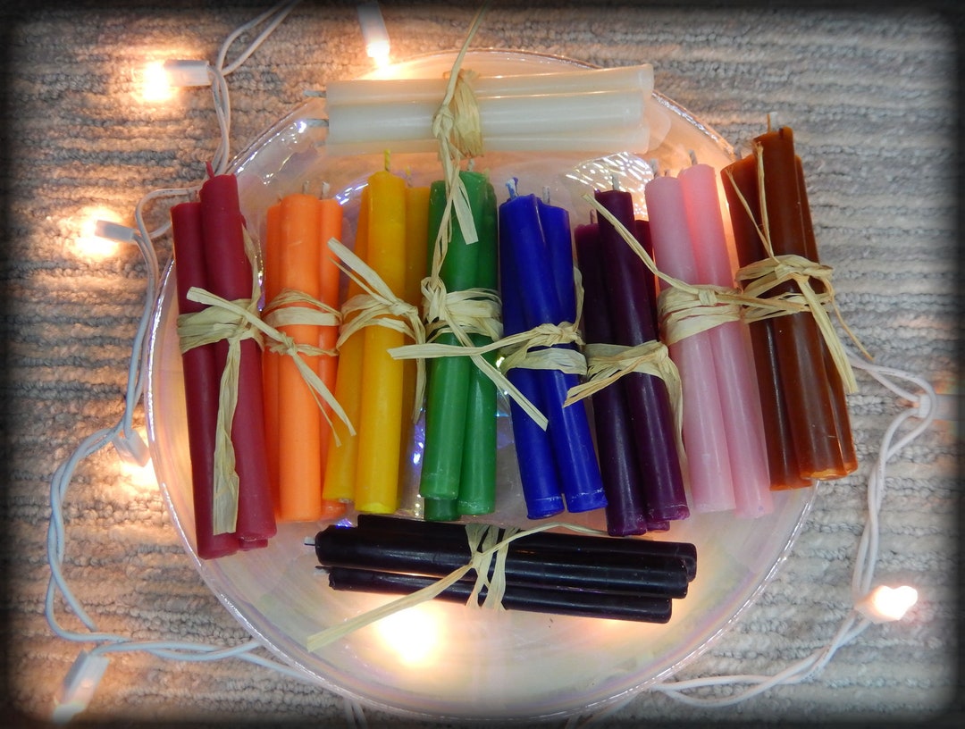 Beeswax Chime Candles Handmade Etsy