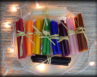 Beeswax Chime Candles Handmade