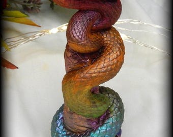 Rising Coils Mystery Box Candle