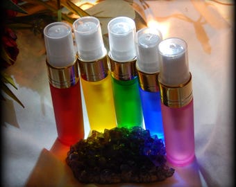 Magickal Water Spray Bottle: Love, Florida Water, Money, Full Moon, Home Purification