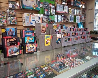 Retro Game Stand 8 Pack: Universal Display for NES, SNES, N64, Genesis