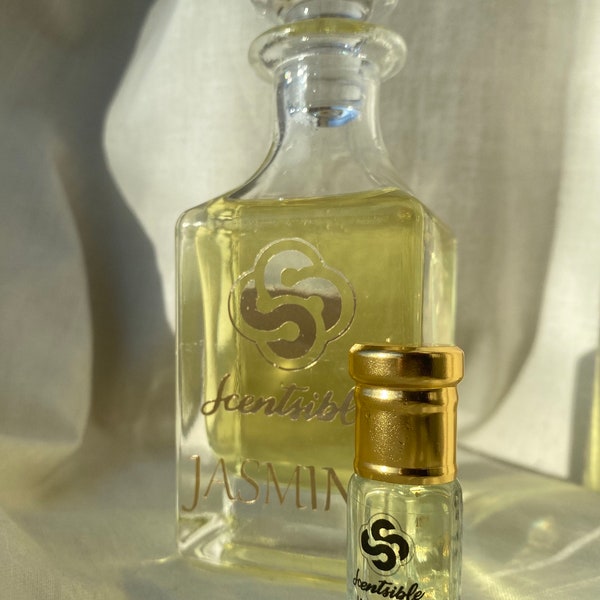 Jasmine Premium Oil Parfum Attar, halal, alcoholvrij, langdurige geur