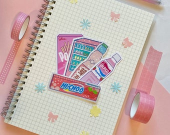 Strawberry Snack Sticker Set | Little Notes Paper Co