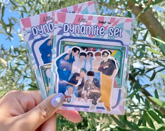 Dynamite BTS Sticker Set of 2 | Little Notes Paper Co