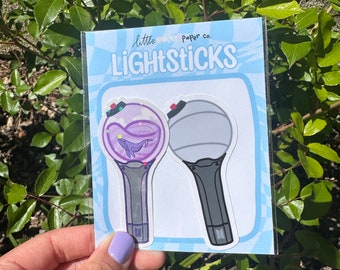BTS Army Bomb Light Stick Sticker Set | Little Notes Paper Co