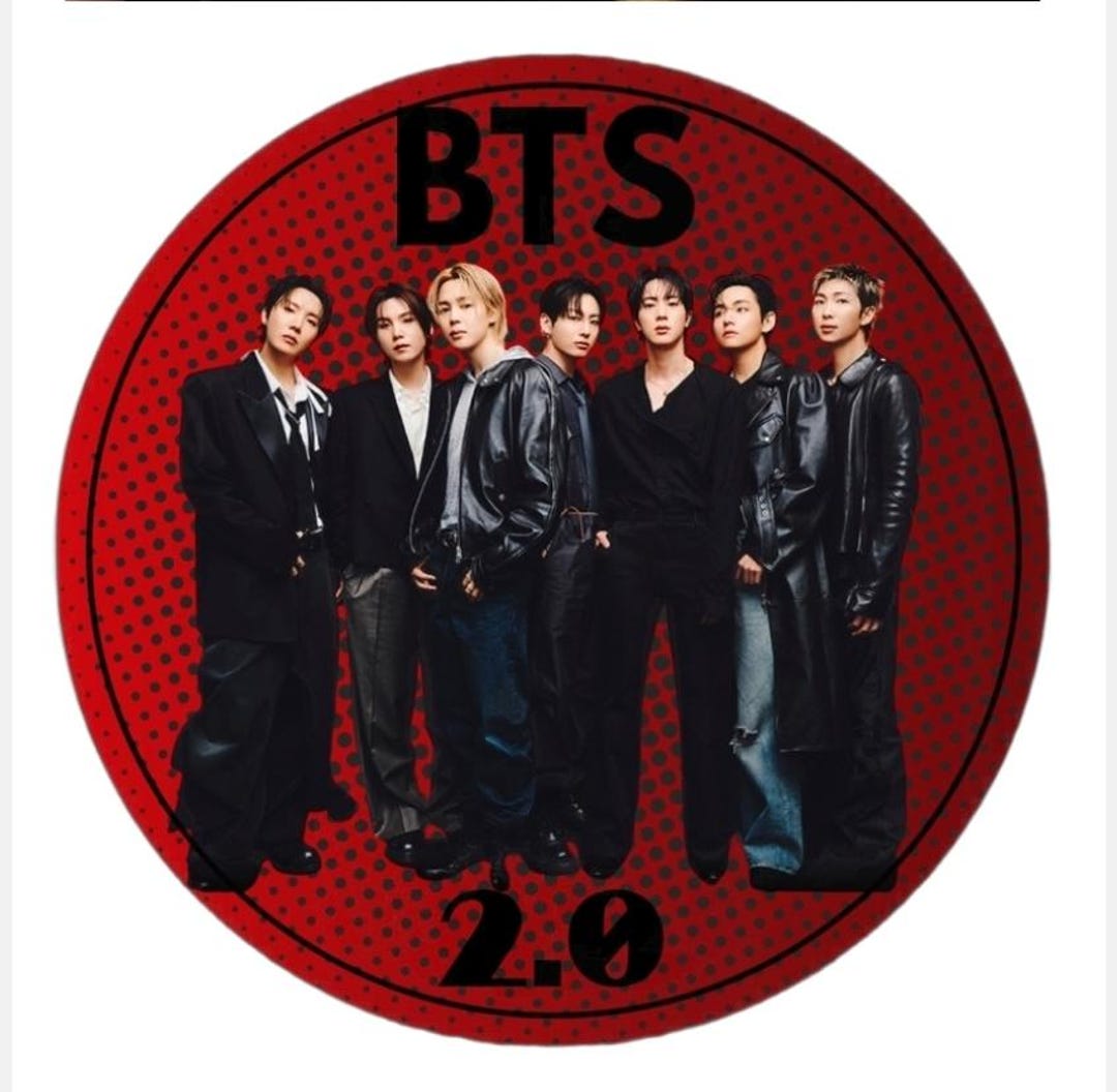 BTS Sticker - Etsy