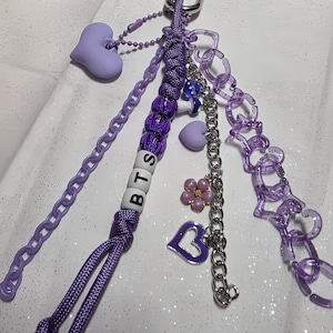 BTS keychain/bag charm