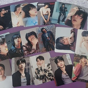 Seokjin fanmade photocards