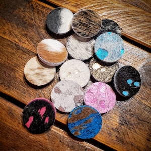 Phone Grips / Sockets - Handmade Genuine Cowhide - Customize It! Great Cheap Christmas Stocking Stuffers