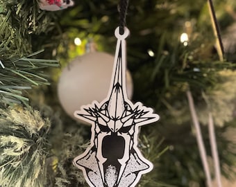 Fantasy Ring Magnet Sets or Christmas Ornaments | Witch King, Ring, No Admittance, Pendant, Speak Friend & Enter Door | Fridge Magnet Decor