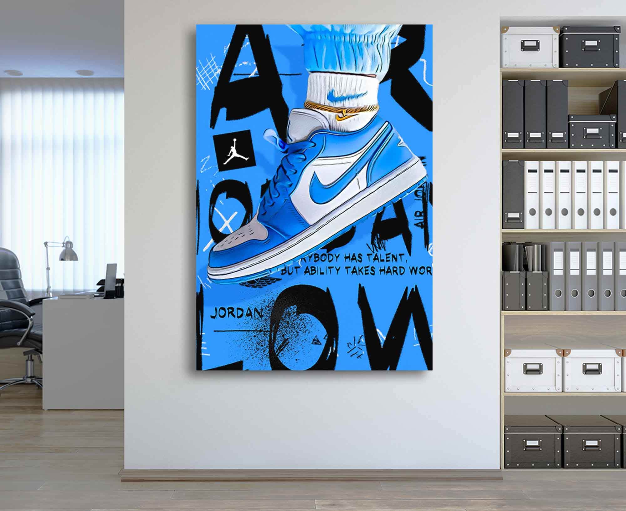 Air jordan painting