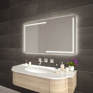 Bathroom, Washbasin Mirror, Led, Decorative Mirror, Led Mirror, Mirror,Touch Led , Touch Switch