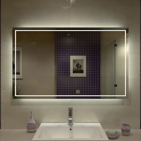 Radius Mirror,bathroom, Washbasin Mirror, Led, Decorative Mirror, Led  Mirror, Mirror,touch Led , Touch Switch 