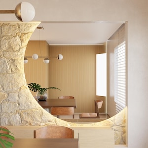 LED Crescent Moon Mirror: Modern Backlit Vanity Mirror for Bathroom